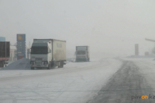 Полицейские предложили расторгнуть договор с подрядчиками, плохо убирающими снег на автодорогах в Павлодарской области