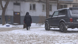 Павлодарцы жалуются на заваленные снегом дворы