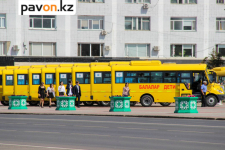 16 школьных автобусов отправились в районы Павлодарской области