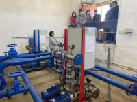 Резервуары для воды на Майском групповом водопроводе очистили