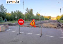 В акимате Павлодара объяснили приостановку ремонта в парке Гагарина