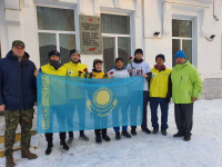 57-летний супермарафонец пробежал 88 километров по Павлодару в 20-градусный мороз
