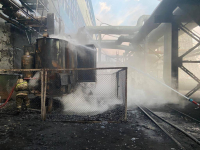 При пожаре на ТЭЦ-3 в Павлодаре никто не пострадал