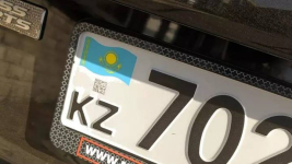 В Павлодарской области водителя из столицы задержали с подложными номерами