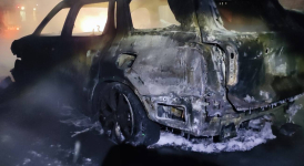 Две легковые машины и "Газель" сгорели в Павлодаре