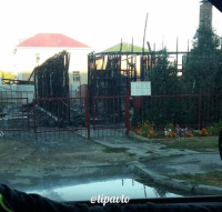 В Павлодаре сожгли зал царства свидетелей Иеговы