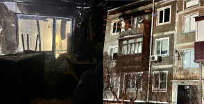 Подробности спасения ребенка из горящей квартиры рассказали павлодарские волонтеры