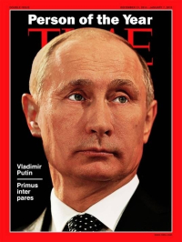 Time выбрал Путина Человеком года