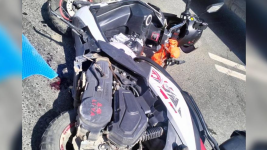 Скутер с 15-летним водителем столкнулся с автомобилем в Павлодаре