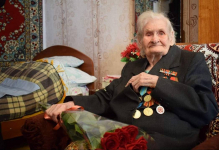 Столетие отпраздновала экибастузский ветеран Великой Отечественной войны