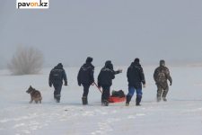 Павлодарские спасатели искали заблудившихся на морозе людей