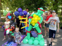 На центральной Набережной состоялся фестиваль воздушных шаров
