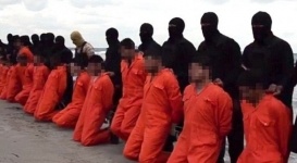 ИГ опубликовало шокирующее видео массовой казни христиан
