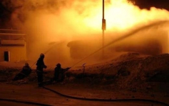 В Павлодарской области во время пожара на АЗС погиб 20-летний парень