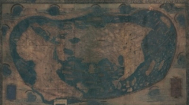 На карте Колумба обнаружили скрытый текст