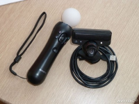 PlayStation Move Motion Controller+Камера PlayStation Eye+игры на PS3