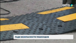 548 квадратных метров искусственных дорожных неровностей планируют установить в Павлодаре
