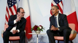 Барак Обама и Франсуа Олланд договорились о санкциях против России