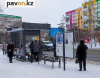 Павлодарцы просят устанавливать в городе такие остановки, чтобы можно было укрыться от непогоды