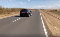 Отремонтированы несколько участков дороги Щербакты - Павлодар - граница РФ