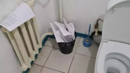Документы вместо туалетной бумаги в полиции Павлодара: виновные не найдены