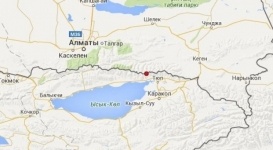 Землетрясение произошло в 111 километрах от Алматы