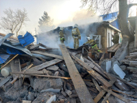 В Павлодарской области при взрыве газового баллона в частном доме пострадала 67-летняя пенсионерка