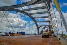 Об уникальности моста через Иртыш рассказали в Павлодаре